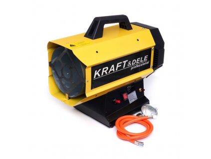 Kraft&Dele KD11734, Plynový ohřívač 25 kW s reduktorem a hadicí