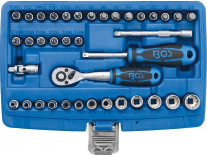 BGS2151, Gola sada Gear Lock | 6,3 mm (1/4") | 39 ks