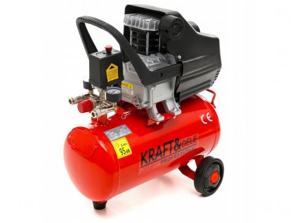 Kraft&Dele KD400, Olejový kompresor 24l | 220V