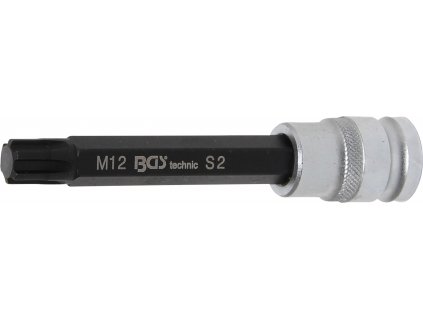Bitová zásuvka | délka 120 mm | pohon 12,5 mm (1/2") | drážkování (pro RIBE) | M12