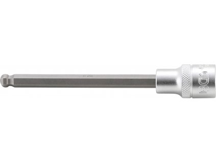 Bitová zásuvka | délka 140 mm | pohon 12,5 mm (1/2") | vnitřní šestihran s kulovou hlavou 8 mm