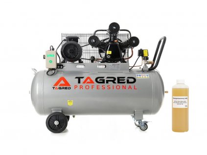 AKČNÍ SET SETTA307BM, Olejový kompresor 150l, 3 písty, 400V, s příslušenstvím