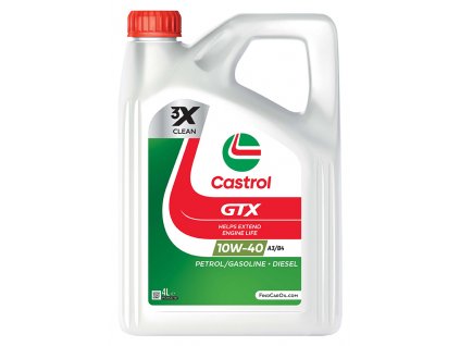 40026 castrol gtx 10w 40 a3 b4 4 lt