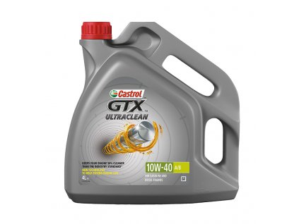 37011 castrol gtx ultraclean 10w 40 a b 4 lt