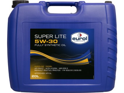 37359 eurol super lite 5w 30 a3 b4 20 lt