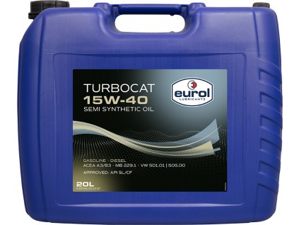 37515 eurol turbocat 15w 40 a3 b3 20 lt