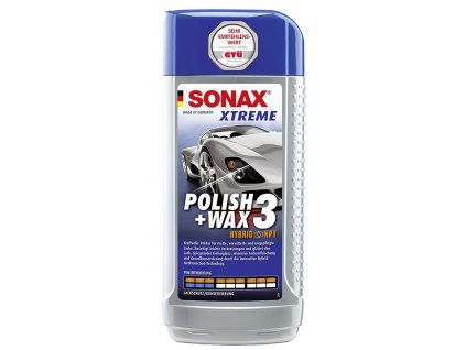 39303 sonax xtr lestenka s voskem wax 3 250 ml