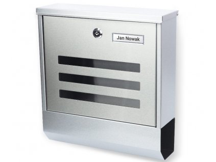 Poštovní schránka stříbrná, SN3670