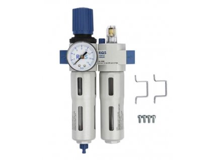 Redukční ventil tlaku s odlučovačem 1/4" a olejničkou RQS MINI, 05-00-40