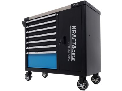 51067 18 kraft dele kd1069 skrinka na naradi 309el 7 zasuvek 1100 x 500 x 860 mm 86 kg