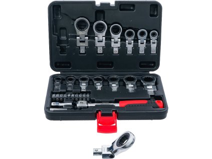 55121 bgs 84529 sada nastrcnych racnovych ockovych klicu a bitu 6 20 mm 27dilna