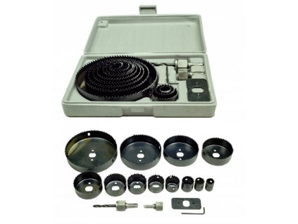 Sada vykružovacích korunkových vrtáků 19 - 127 mm V03042