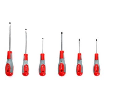 65105 kraft dele kd10218 sestidilna sada sroubovaku crv ocel magnetizovane hroty pogumovana rukojet