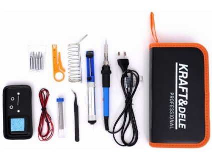 64886 kraft dele kd1717 presna bankova pajka 80w s regulaci teploty 220 480 c vymenne hroty kompletni kit