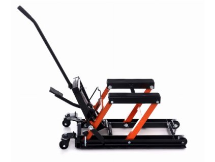 64901 kraft dele kd353 motocyklovy zvedak atv 680 kg 110 400 mm nosnost 680 kg dva pedaly