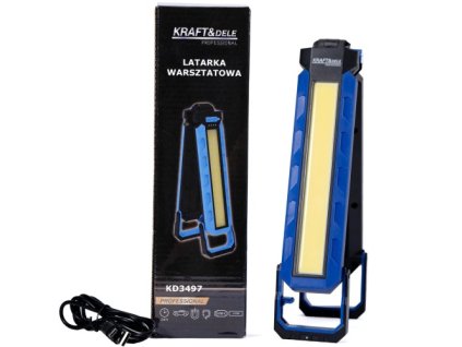 65915 kraft dele kd3497 led pracovni svitilna 1100 lm usb c nabijeni magneticky drzak flexibilni design