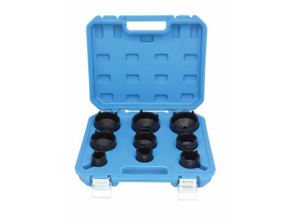 9pcs external tooth groove nut socket set