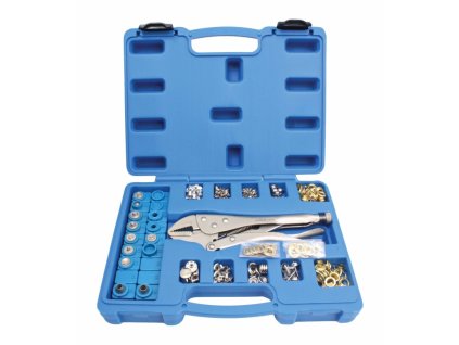 275pcs eyelet and snap fastener assortment