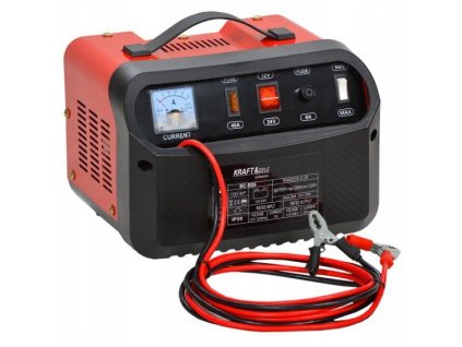 POUŽITO - Kraft&Dele KD1910, Nabíječka autobaterií 12/24 V - 50 A