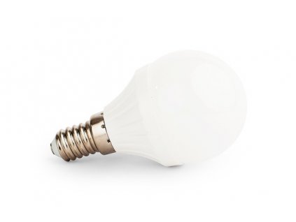 LED žárovka E14 bílá teplá 4W G45 AP