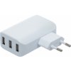 Univerzální USB nabíječka | 3 USB porty | max. 3,4 A celkem max. 2,4 A / USB | 110 - 240 V