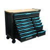 Matabro MB-TC06, Dílenský vozík s nářadím | 12 zásuvek | Modrý | 360 ks