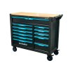 Matabro MB-TC06, Dílenský vozík s nářadím | 12 zásuvek | Modrý | 360 ks