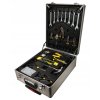 Sada nářadí, klíčů, šroubováků či bitů v kufru se zásuvkami, 1050 ks, WMC 401050