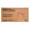 65300 9 kraft dele kd639 svarovaci pracovni stul 532 x 1068 x 705 930 mm nosnost 454 kg