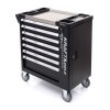 Kraft&Dele KD1070, Dílenský vozík na nářadí | 7 zásuvek | černý