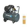 POUŽITO - Matabro MB-K108, Olejový kompresor 100l, 230V bez odlučovače | 3500W