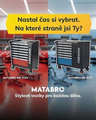 Červený anebo modrý? Dílenské vozíky MATABRO k dostání na aretacni-pripravky.cz MATABRO: Chytrý nákup pro Vaši dílnu 👉...