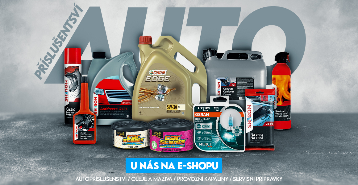 PŘÍSLUŠENSTVÍ PRO VAŠE AUTO