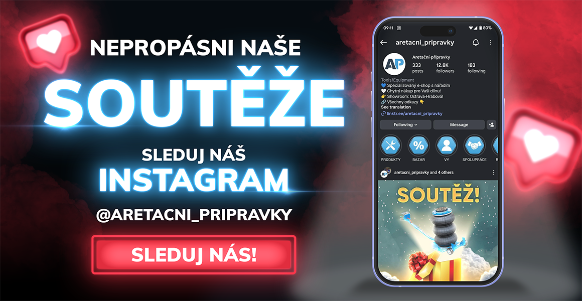 SOUTĚŽE A SLEVY | INSTAGRAM