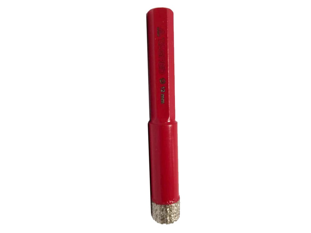 Diamantová fréza korunková 12mm HEX, Tagred TA4027