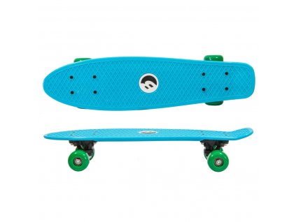 Plastový skateboard BEST SPORTING Spartan 57,5 modrý