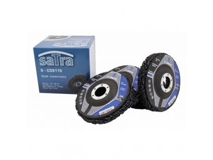 Brusné kotouče netkané 115 x 22 mm, sada 5 ks, S-CDS115