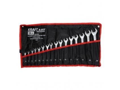 Kraft&Dele KD10932, Sada oboustranných očkových klíčů 15 ks (6)
