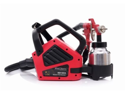 Kraft&Dele KD1654, Stříkací pistole 600W 1000ml | průměr trysky 1,8 mm, nádrž 1000 ml