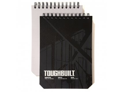 Velký mřížkovaný zápisník (2 ks) TOUGHBUILT TB-56-L-2