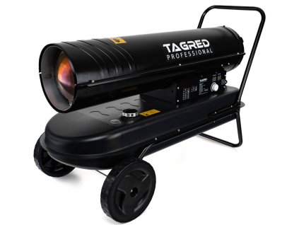 Tagred TA972, Naftové/olejové topidlo s podvozkem, termostat, LCD, výkon 50kW