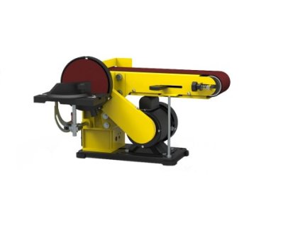 Kraft&Dele KD5296, Kotoučová a pásová bruska | 650 W, 230V, 100x914 mm