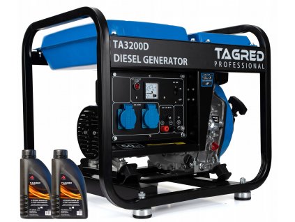 Tagred TA3200D, Dieslová elektrocentrála 3200W, 230V