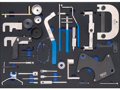 Zásobník nástrojů 3/3: Sada nástrojů pro časování motoru | pro Renault, Nissan, Opel, Volvo
