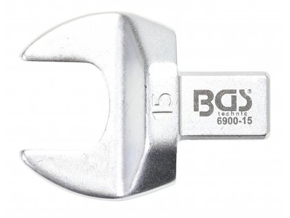 Otevřený nástrčný klíč | 15 mm | Čtvercový rozměr 9 x 12 mm