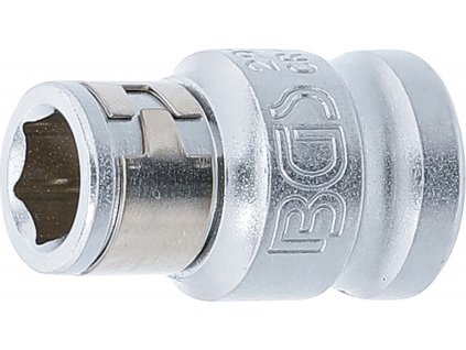 Adaptér bitů s pojistnou kuličkou | 10 mm (3/8") pohon | vnitřní šestihran 8 mm (5/16")