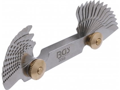 BGS 3068, Závitové měrky | 28 plátků | Whitworth 4G - 62G