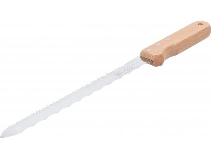 BGS 81730, Nůž na tepelné izolace | 420 mm | dřevěná rukojeť