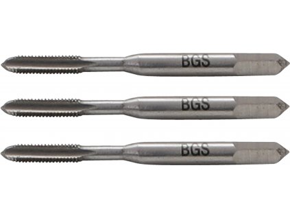 BGS 920, Sada závitníků | předřezávací, střední a dokončovací závitník | HSS-G | M3 x 0,5 | 3dílná