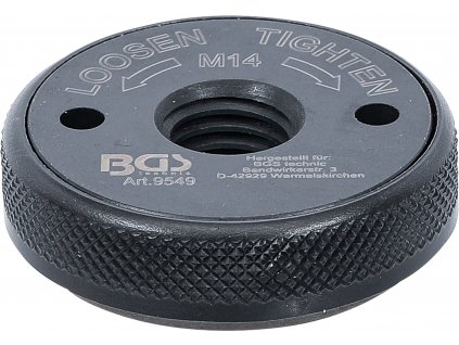 BGS 9549, Rychloupínací matice | pro úhlovou brusku | M14